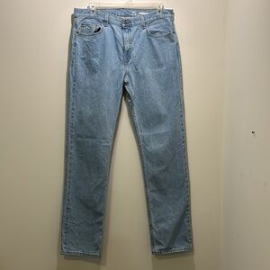 Men Regular Fit Light Blue Jeans Size 36 X 36